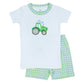 Tractor Tales Applique Short Pajamas - Magnolia BabyShort Pajamas