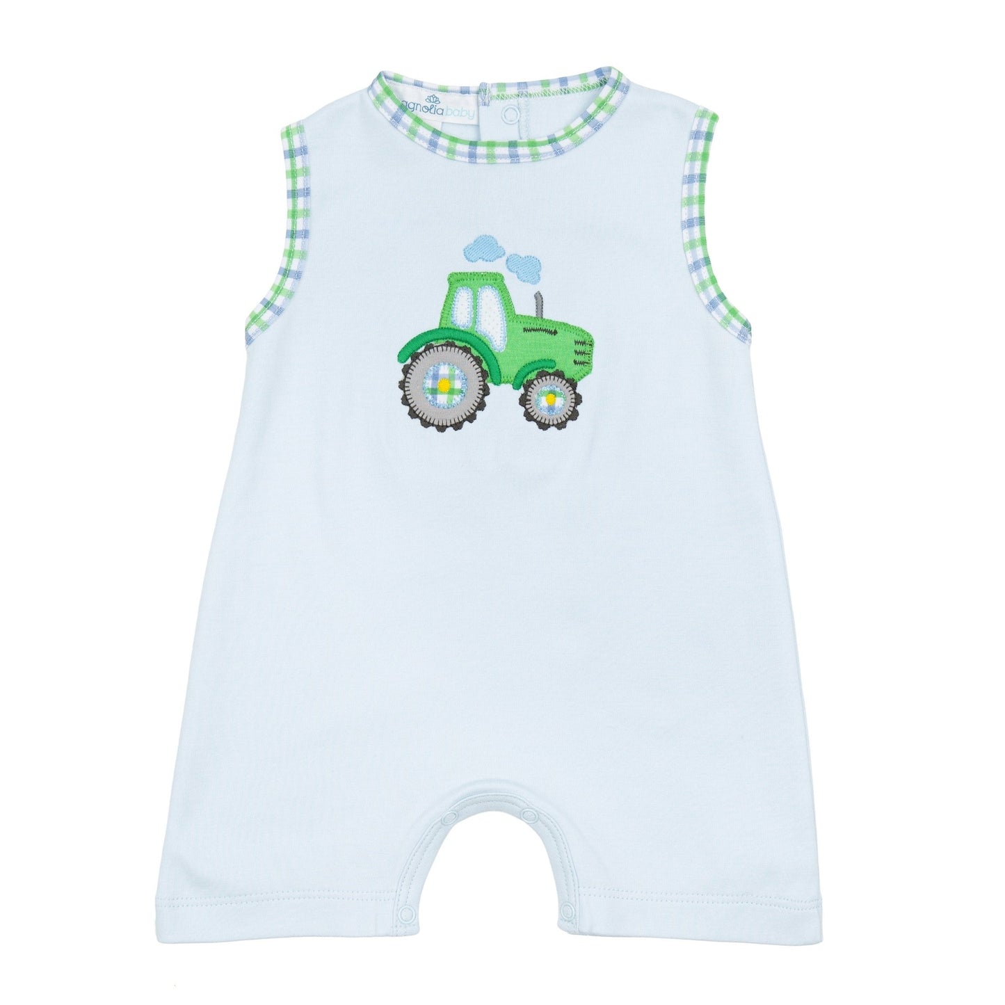 Tractor Tales Applique Short Playsuit - Magnolia BabyShort Playsuit