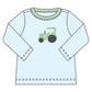 Tractor Time Applique Long Sleeve T-Shirt - Magnolia BabyT-Shirt