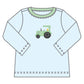 Tractor Time Applique Long Sleeve T-Shirt - Magnolia BabyT-Shirt