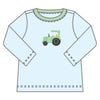 Tractor Time Applique Long Sleeve T-Shirt - Magnolia BabyT-Shirt