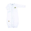 Tractor Time Embroidered Converter - Magnolia BabyConverter Gown