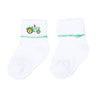 Tractor Time Embroidered Socks - Magnolia BabySocks