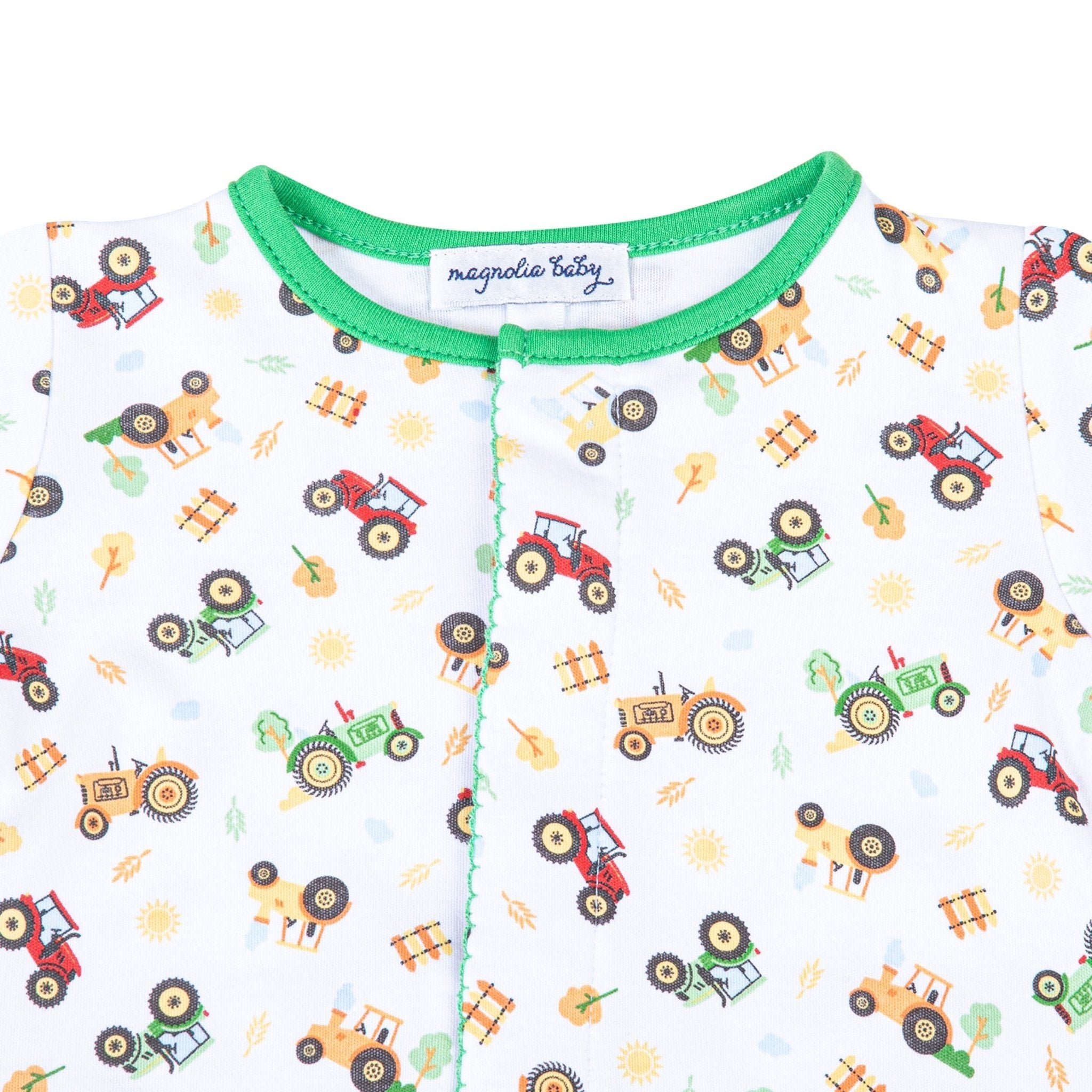 Tractor Time Print Converter - Magnolia BabyConverter Gown