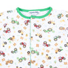 Tractor Time Print Footie - Magnolia BabyFootie