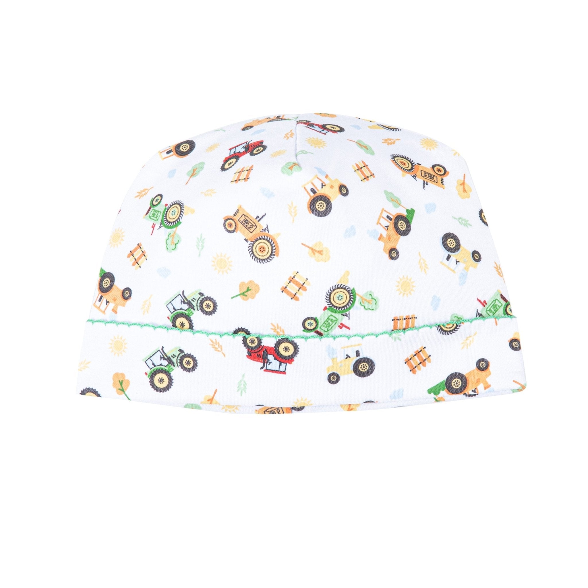 Tractor Time Print Hat - Magnolia BabyHat