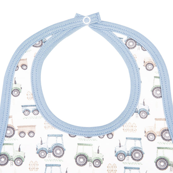Tractor Tracks Bib by Luna and Arlo - Luna and ArloBib