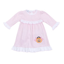  Trick or Treat Applique Dress - Pink - Magnolia BabyDress