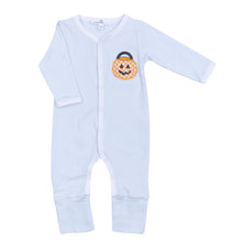  Trick or Treat Applique Playsuit - Blue - Magnolia BabyPlaysuit