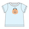 Trick or Treat Applique Short Sleeve T-Shirt - Blue - Magnolia BabyT-Shirt