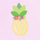 Tropical Pineapple Combo Ruffle Lap Gown - Magnolia BabyGown