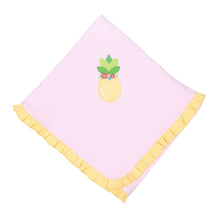  Tropical Pineapple Combo Ruffle Receiving Blanket - Magnolia BabyReceiving Blanket