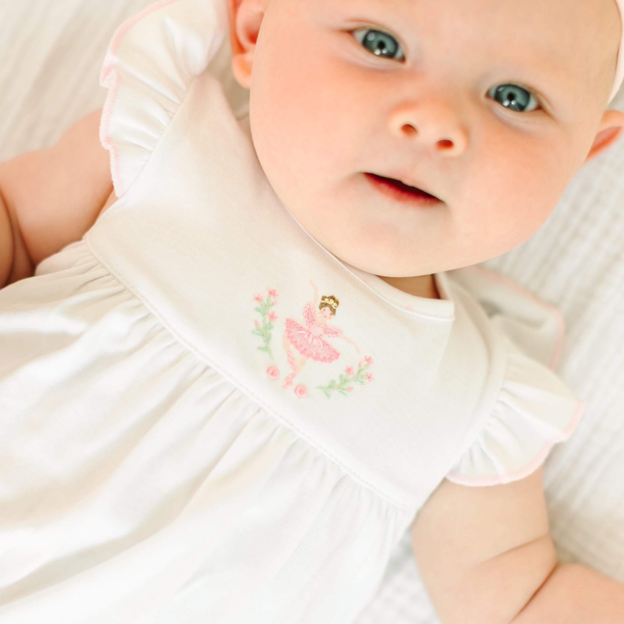 Twinkle Toes Embroidered Bubble - Magnolia BabyBubble