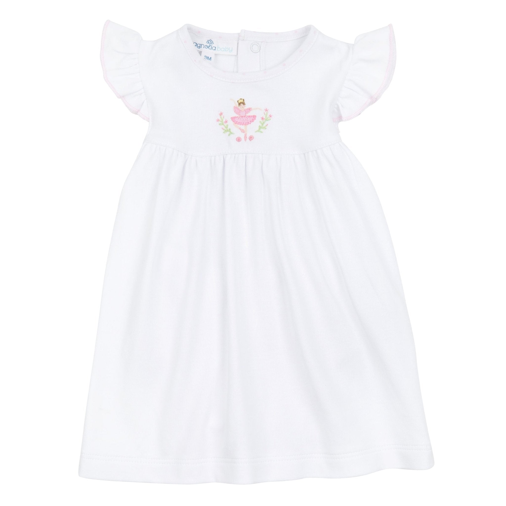Twinkle Toes Embroidered Dress - Magnolia BabyDress