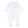 Twinkle Toes Embroidered Footie - Magnolia BabyFootie