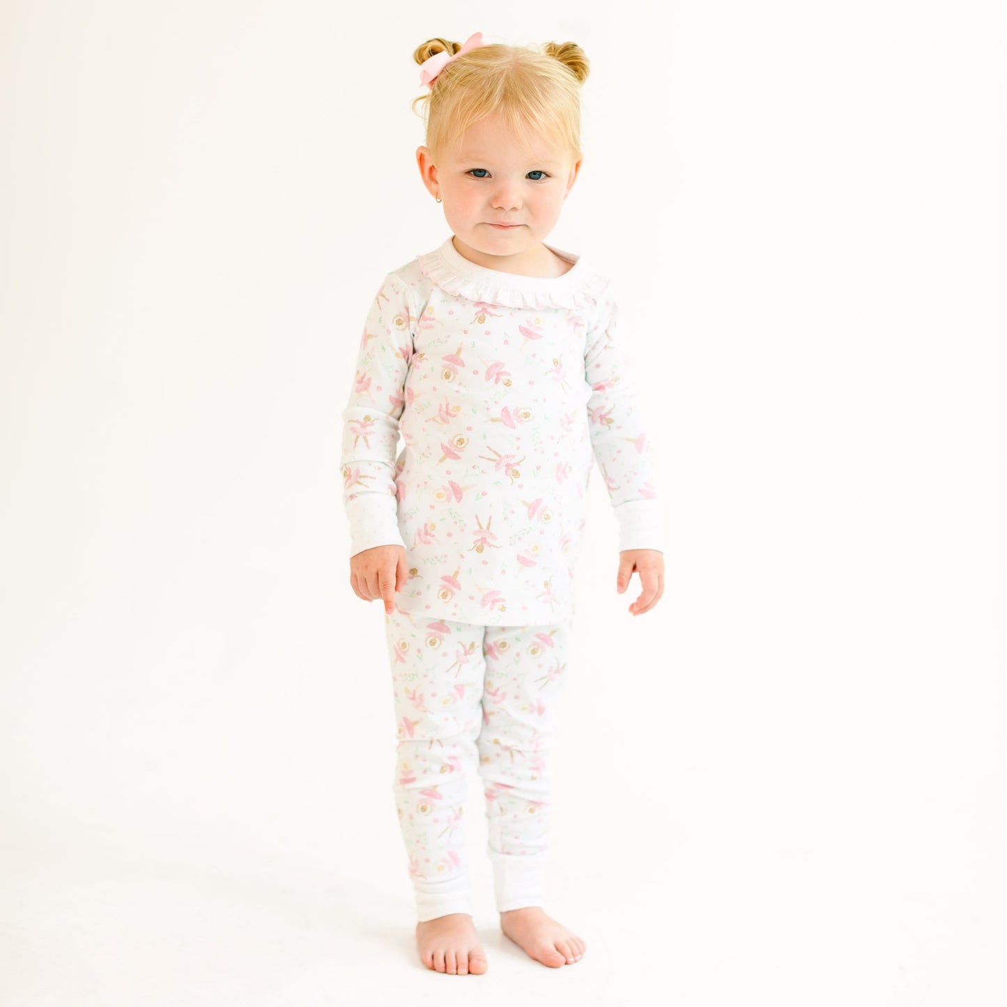 Twinkle Toes Long Pajamas - Magnolia BabyLong Pajamas