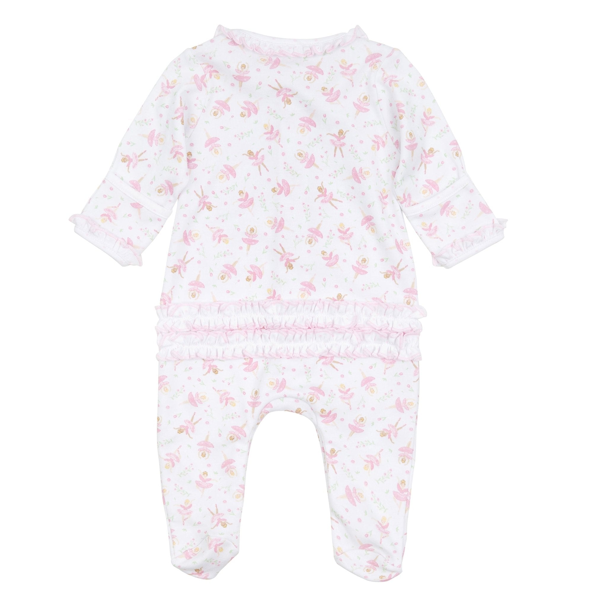 Twinkle Toes Print Footie - Magnolia BabyFootie