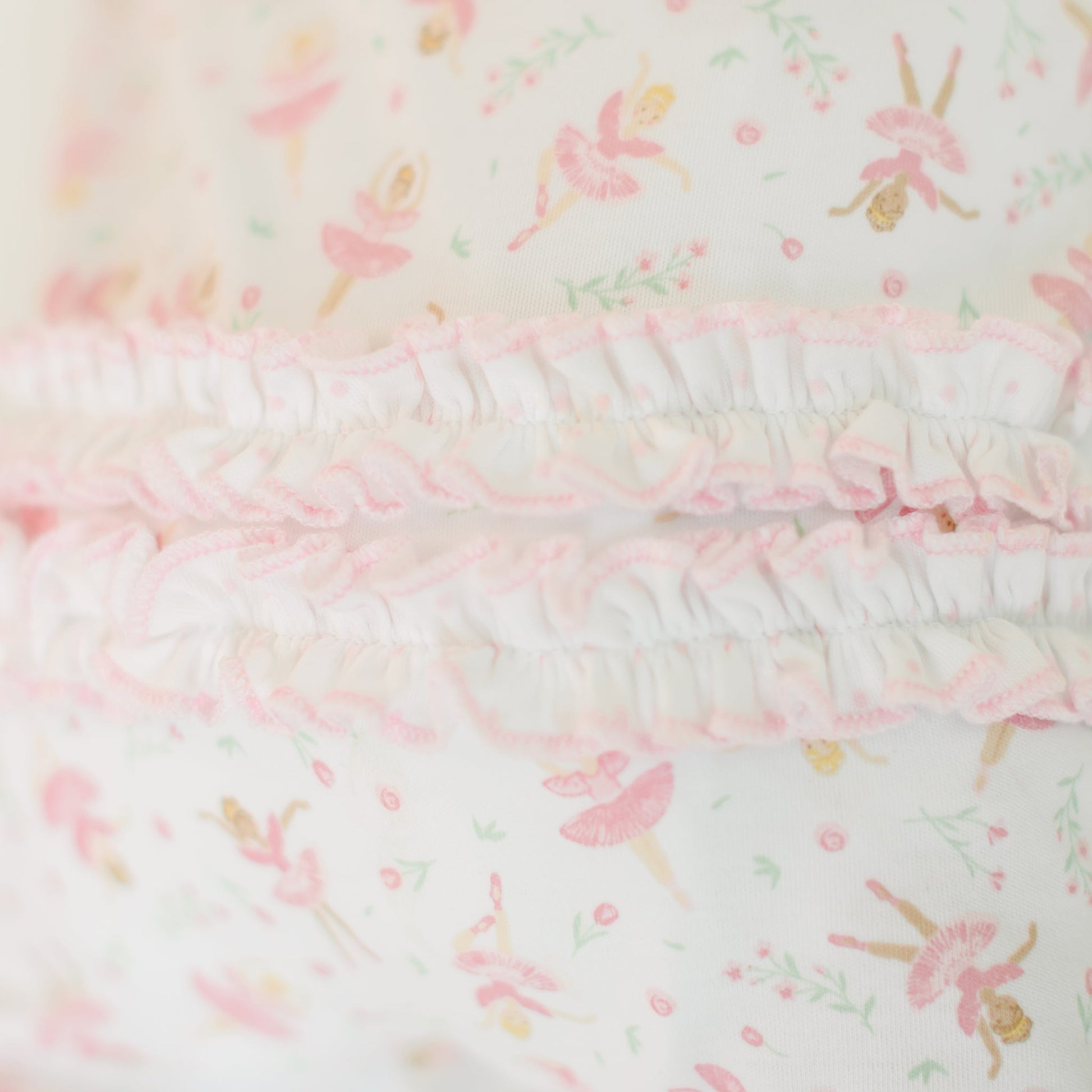 Twinkle Toes Print Zip Footie - Magnolia BabyFootie