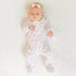 Twinkle Toes Print Zip Footie - Magnolia BabyFootie