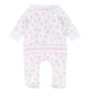 Twinkle Toes Print Zip Footie - Magnolia BabyFootie