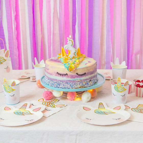 Unicorn Birthday Party Napkins - 12 Pack - Magnolia BabyParty Supplies