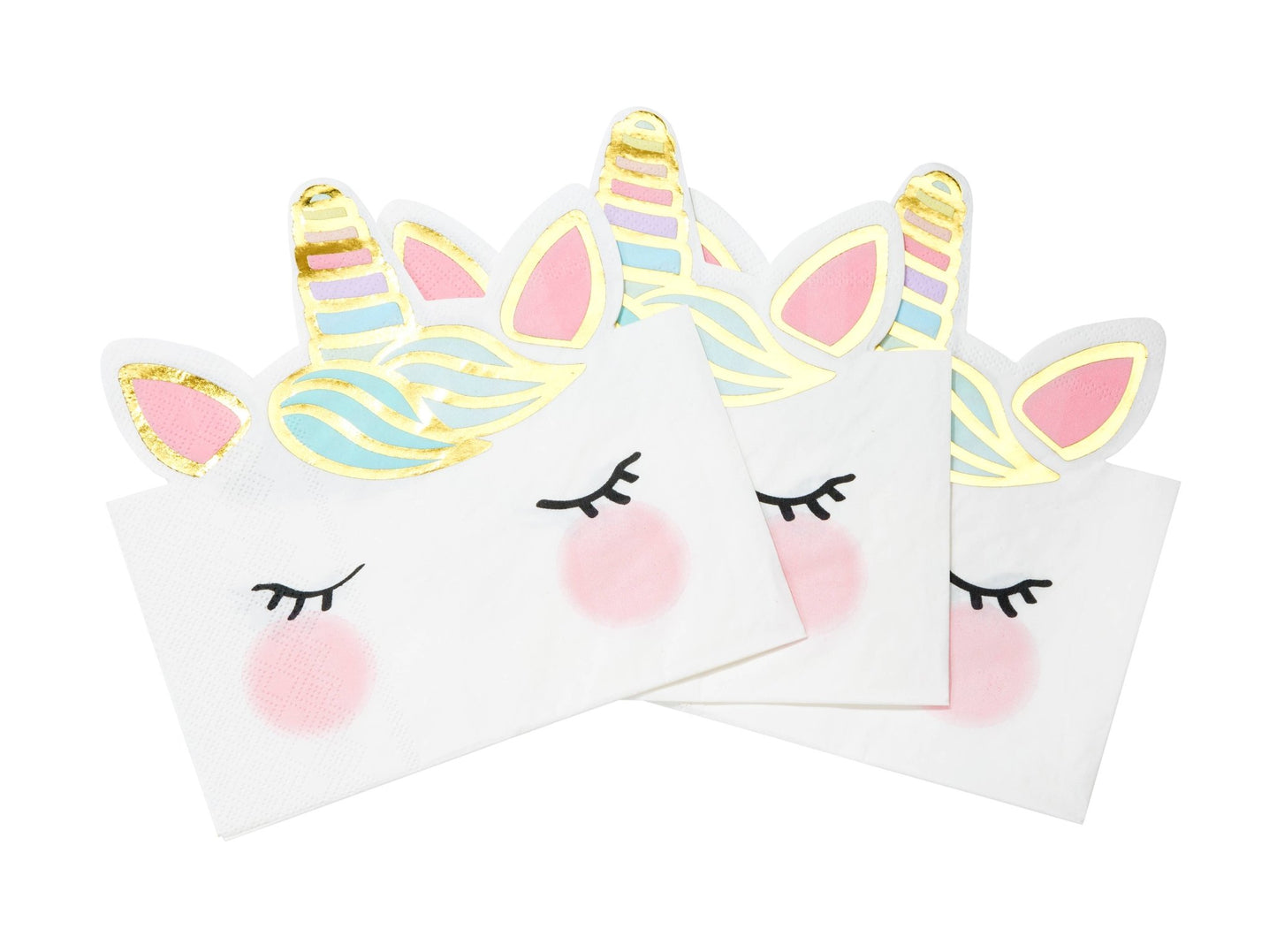 Unicorn Birthday Party Napkins - 12 Pack - Magnolia BabyParty Supplies
