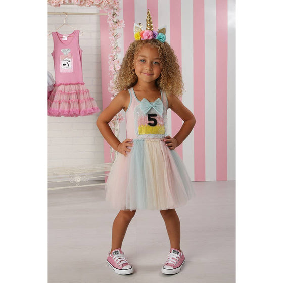 Unicorn Birthday Tutu Dress - Magnolia BabyDress