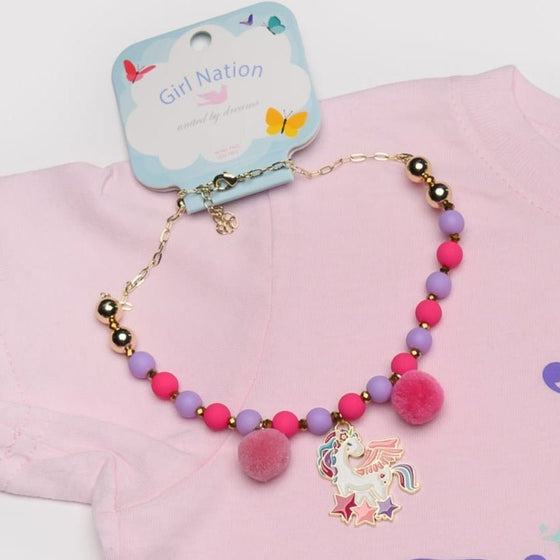 Unicorn Necklace - Magnolia BabyNecklace