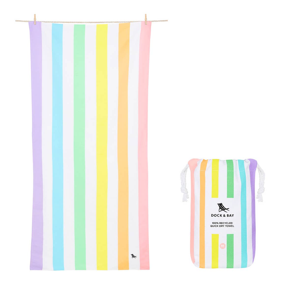 Unicorn Waves Quick Dry Towel - Magnolia BabyBeach Towel