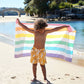 Unicorn Waves Quick Dry Towel - Magnolia BabyBeach Towel