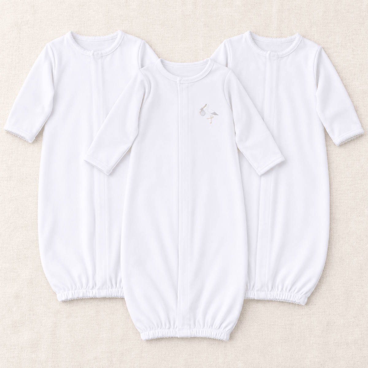 Magnolia Baby_Unisex Baby Converter Set - Vintage Stork - Set of 3_1