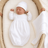 Unisex Baby Joy Take Me Home Set - Yellow Trim - Magnolia BabyGift Set
