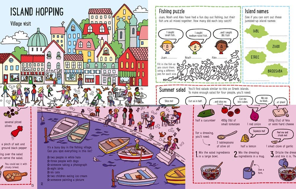 Vacation Activity Book - Magnolia BabyBook