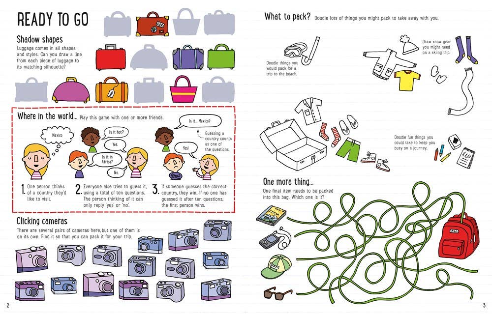 Vacation Activity Book - Magnolia BabyBook