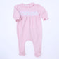 Valentine's Classics Smocked Footie - Magnolia BabyFootie