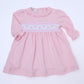 Valentine's Classics Smocked Long Sleeve Dress - Magnolia BabyDress