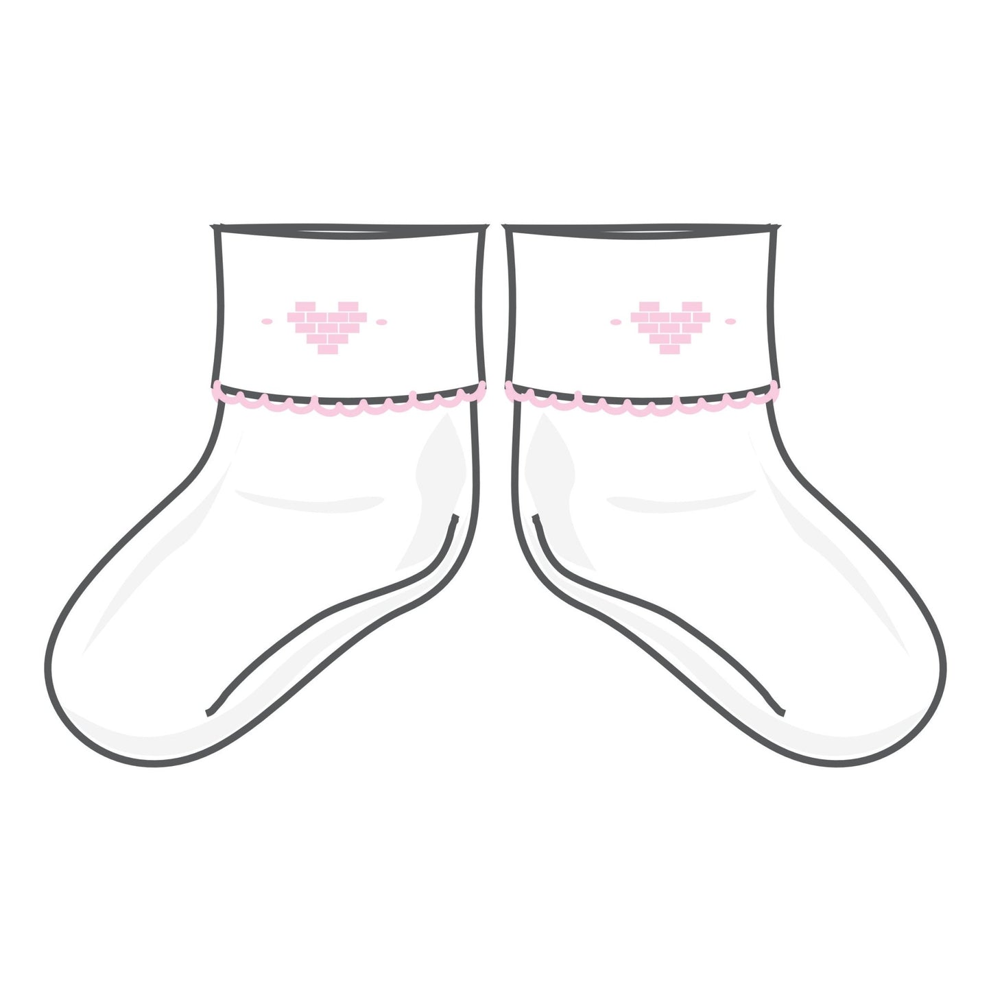 Valentine's Classics Socks - Magnolia BabySocks