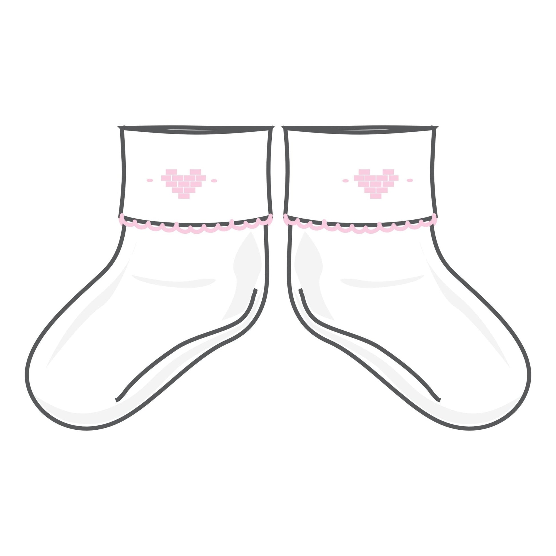 Valentine's Classics Socks - Magnolia BabySocks