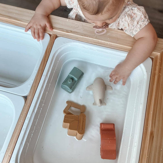 Vehicle Bath Toy Set - Magnolia BabyBath Toy