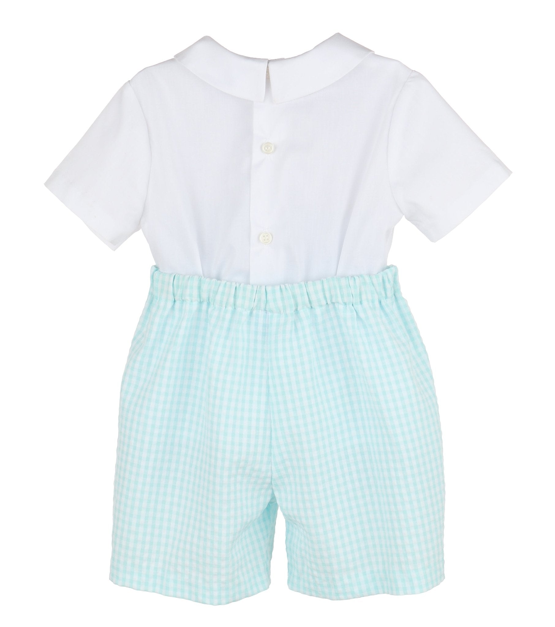 Vichy Boy Shorts Set - Magnolia BabyShort Set