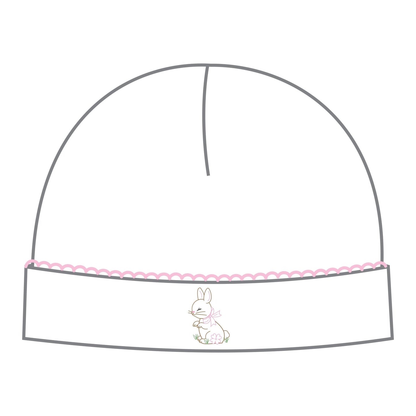Vintage Bunny Hat - Pink - Magnolia BabyHat