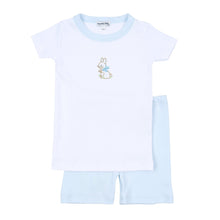  Vintage Bunny Short Pajamas - Blue - Magnolia BabyShort Pajamas