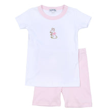  Vintage Bunny Short Pajamas - Pink - Magnolia BabyShort Pajamas