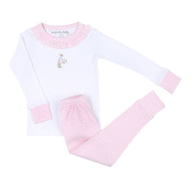  Vintage Cowboy & Cowgirl Pink Infant/Toddler Ruffle Long Pajamas - Magnolia BabyLong Pajamas