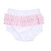 Vintage Cowboy & Cowgirl Pink Ruffle Diaper Cover Set - Magnolia BabyDiaper Cover