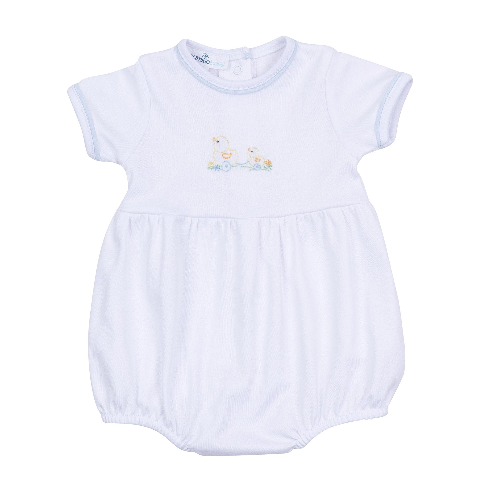 Vintage Duckie Pulltoy Bubble - Light Blue - Magnolia BabyBubble