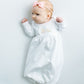 Vintage Duckie Pulltoy Gathered Gown - Pink - Magnolia BabyGown