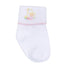 Vintage Duckie Pulltoy Socks - Pink - Magnolia BabySocks