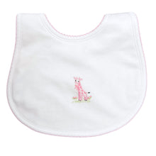  Vintage Giraffe Bib - Pink - Magnolia BabyBib