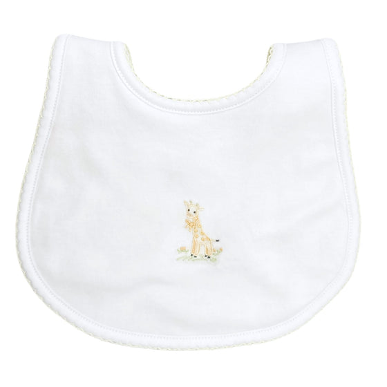 Vintage Giraffe Bib - Yellow - Magnolia BabyBib